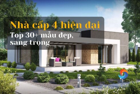 Nhà cấp 4 hiện đại là gì? Top 30+ nhà cấp 4 đẹp, sang trọng, hiện đại