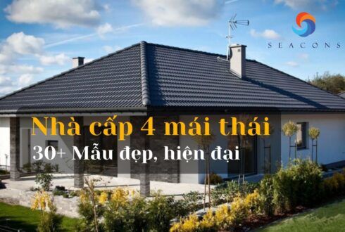 Nhà cấp 4 mái thái: Top 30+ mẫu đẹp hiện đại nhất năm 2023