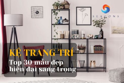 Kệ trang trí đẹp – Top 30+ mẫu hiện đại, sang trọng