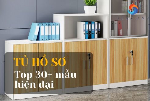 Tủ hồ sơ đẹp: Top 30+ mẫu tiện dụng cho văn phòng công ty