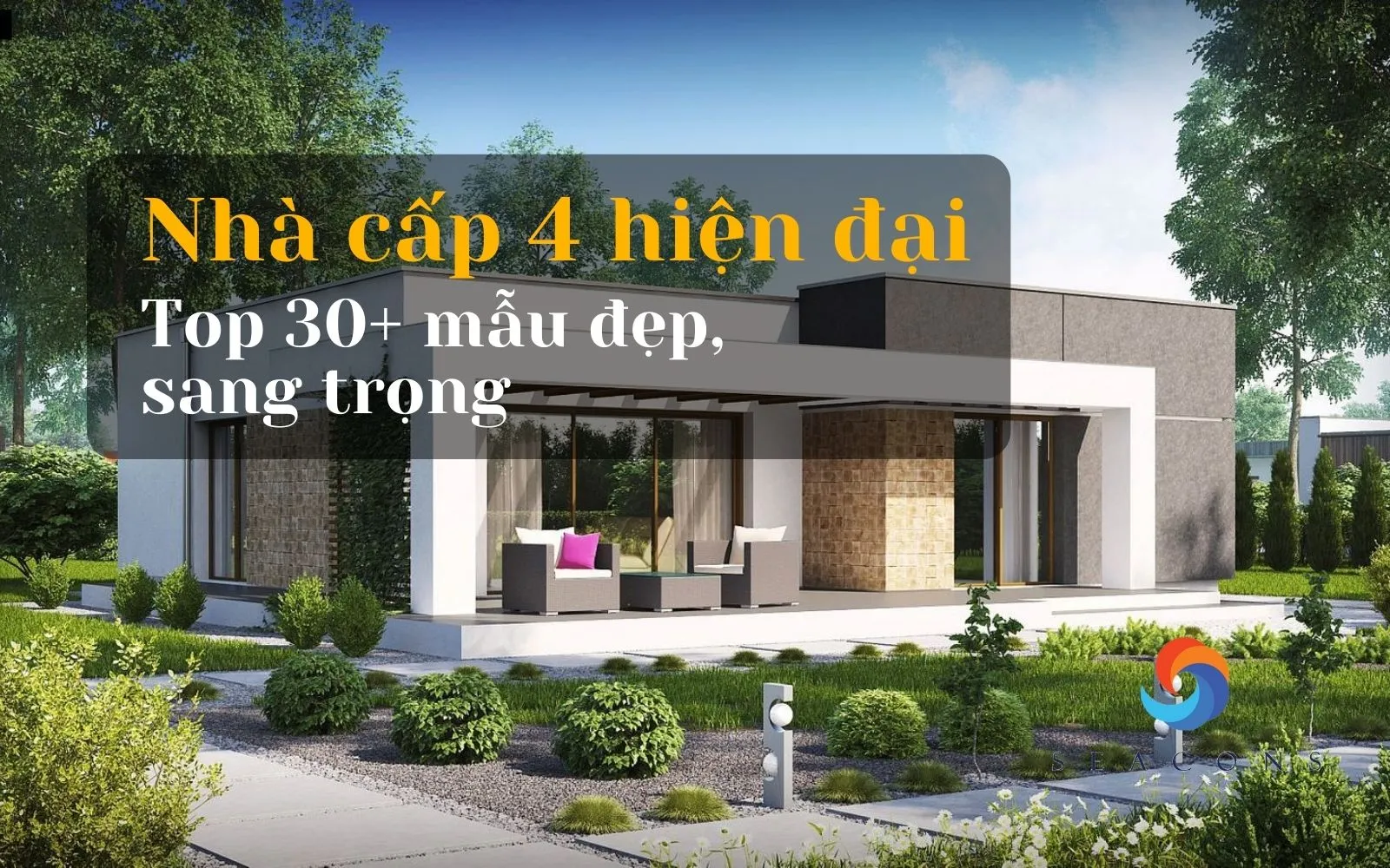 Nhà cấp 4 hiện đại là gì? Top 30+ nhà cấp 4 đẹp, sang trọng, hiện đại