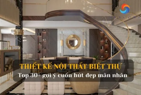 Top 30+ Mẫu thiết kế nội thất biệt thự đẹp, sang trọng theo phong cách  hiện đại