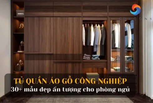 Tủ quần áo gỗ công nghiệp: Điểm danh 30+ mẫu đẹp cho phòng ngủ