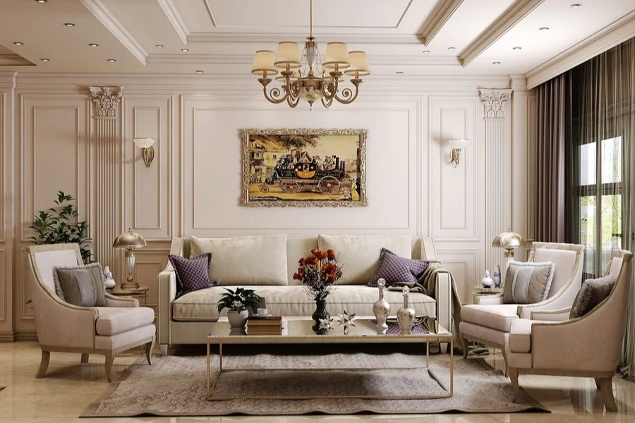 Neoclassical – Phong cách thiết kế nội thất tân cổ điển ang trọng và thanh lịch